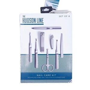 The Hudson Line - Set‎ of 8 Nail Care Set